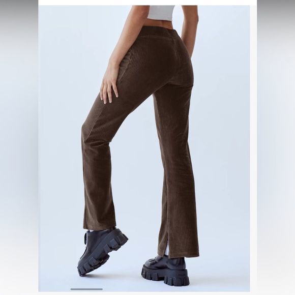 Sunday Best Otis Flared Velour‎ Pink Pant - Picture 9 of 10